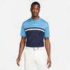 Nike Dri-Fit Victory Colorblock Polo (M) (Blue)