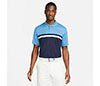 Nike Dri-Fit Victory Colorblock Polo (M) (Blue)