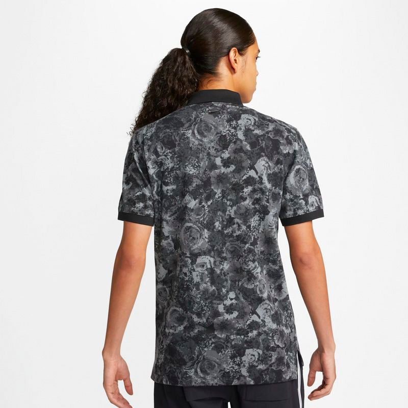 The Nike Printed Slim London Polo (M) (Black) Nike
