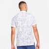 The Nike Printed Slim London Polo (M) (White)