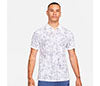 The Nike Printed Slim London Polo (M) (White)