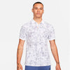 The Nike Printed Slim London Polo (M) (White)
