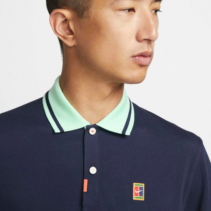The Nike Heritage Polo Slim 2.0 (M) (Navy) Nike