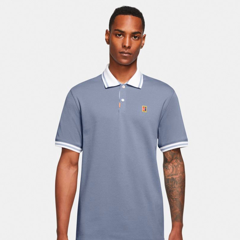 The Nike Heritage Polo Slim 2.0 (M) (Ashen Slate)