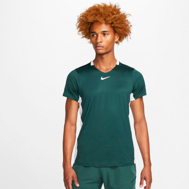 Nike Court Dri-Fit Advantage Top (M) (Dark Green) Nike