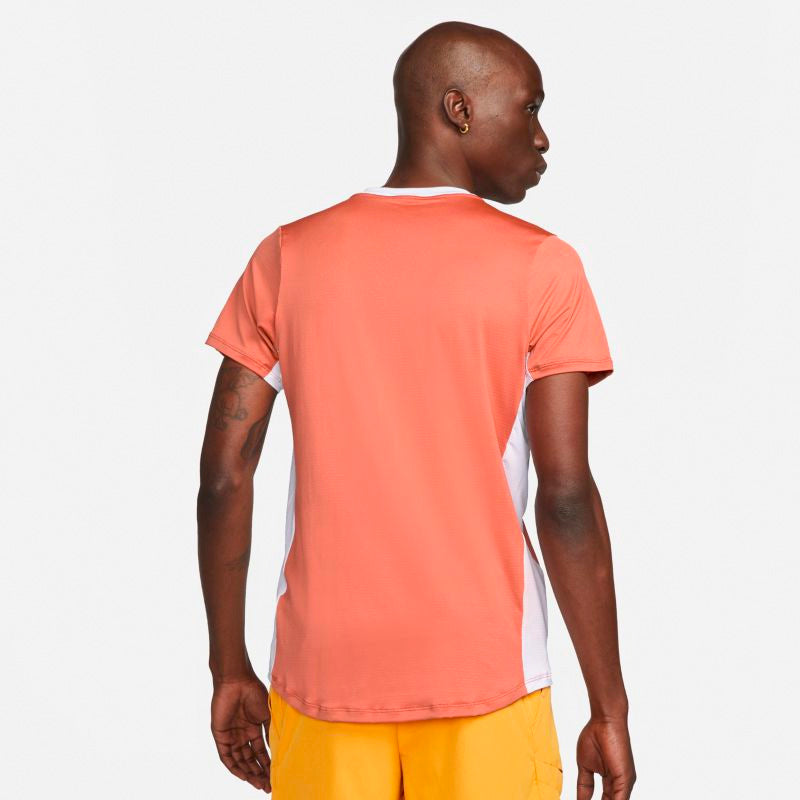 Nike Court Dri-Fit Advantage Top (M) (Madder Root) Nike