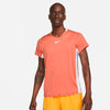 Nike Court Dri-Fit Advantage Top (M) (Madder Root) Nike