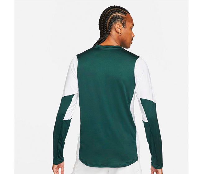 Nike Breathe Advantage Half-Zip Top (M) (Dark Green)