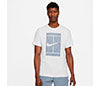 Nike Seasonal Court Tee (M) (White)