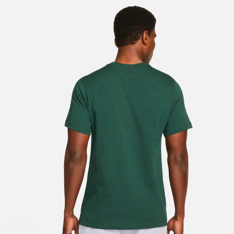 Nike Seasonal Court Tee (M) (Dark Green)