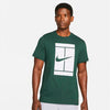 Nike Seasonal Court Tee (M) (Dark Green)