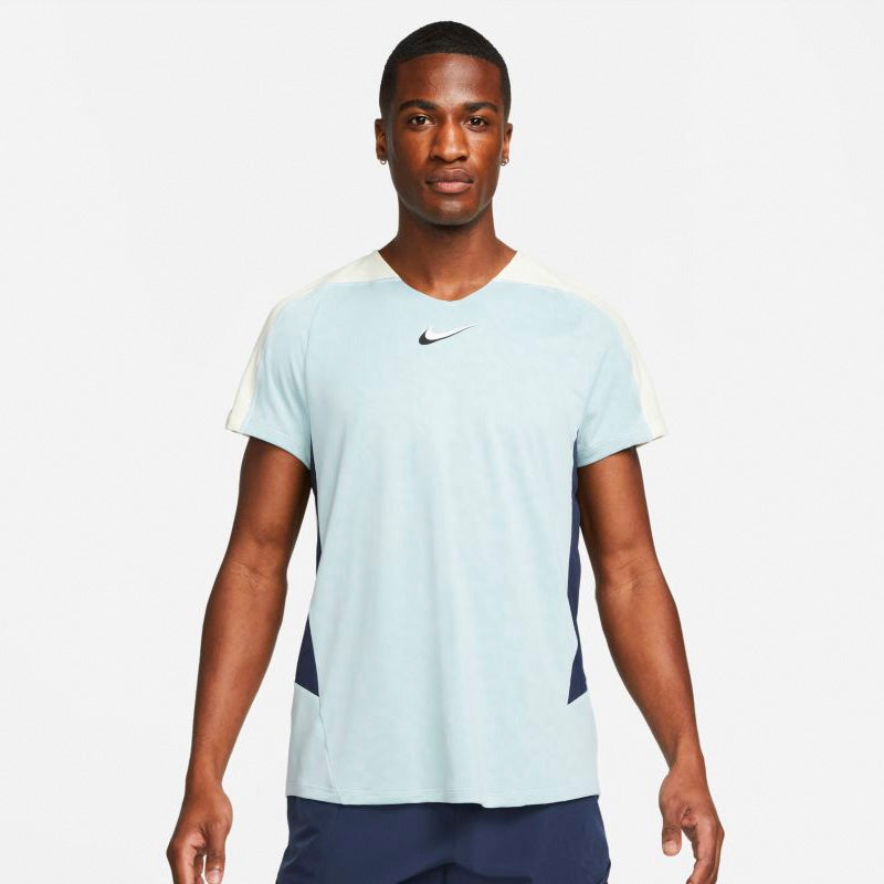 Nike Court Slam Paris Top Nt (M) (Light Blue/Cream)
