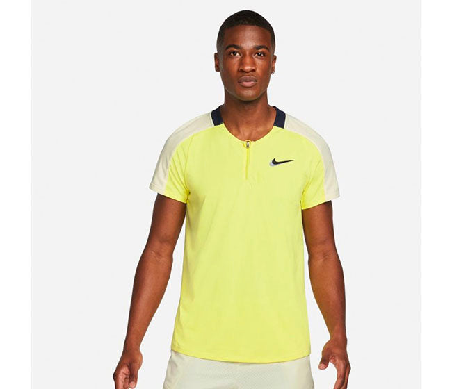 Nike Court Slam Ultimate Paris Polo Nt (M) (Yellow)