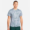 Nike Court Victory Printed Top (M) (Ashen Slate) Nike