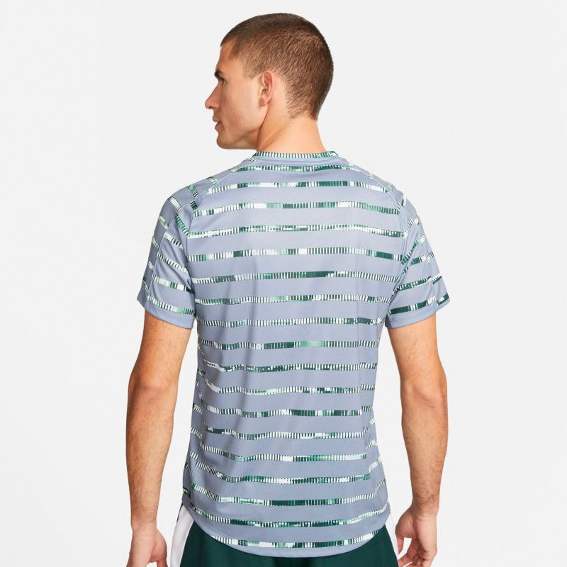 Nike Court Victory Printed Top (M) (Ashen Slate) Nike
