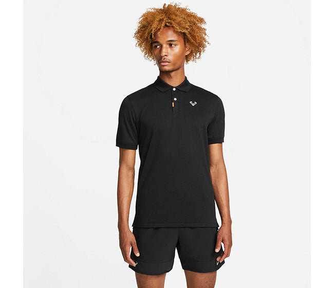 The Nike Polo Rafa Slim (M) (Black)