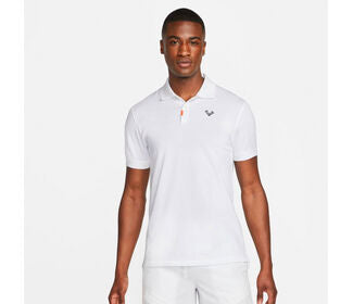 The Nike Polo Rafa Slim (M) (White)