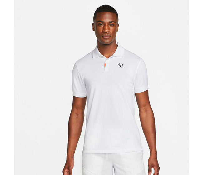 The Nike Polo Rafa Slim (M) (White)