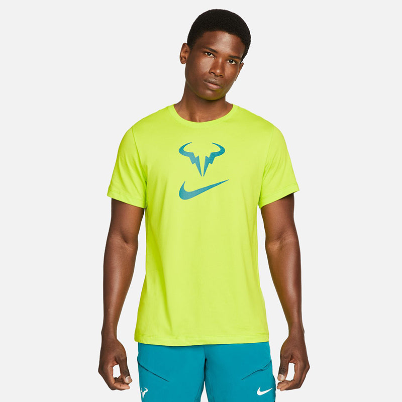 Nike Court Dri-Fit Rafa Tee (M) (Green)