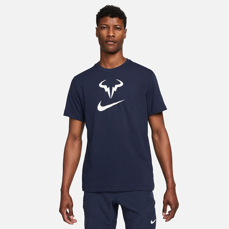 Nike Court Dri-Fit Rafa Tee (M) (Navy) Nike