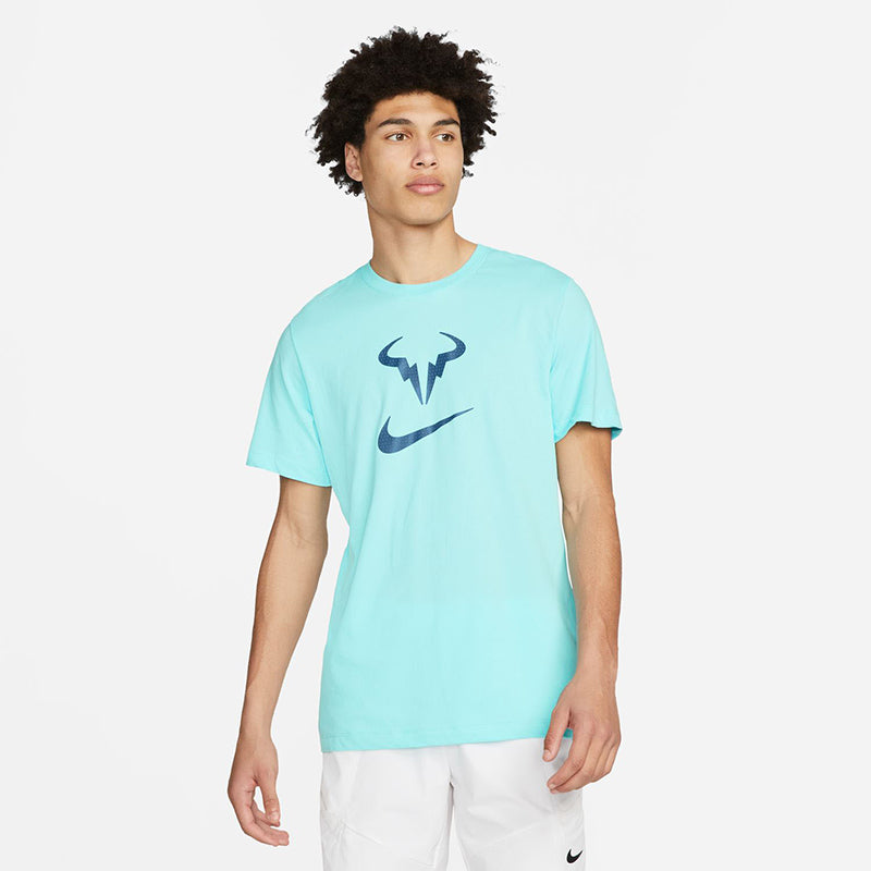 Nike Court Dri-Fit Rafa Tee (M) (Blue)