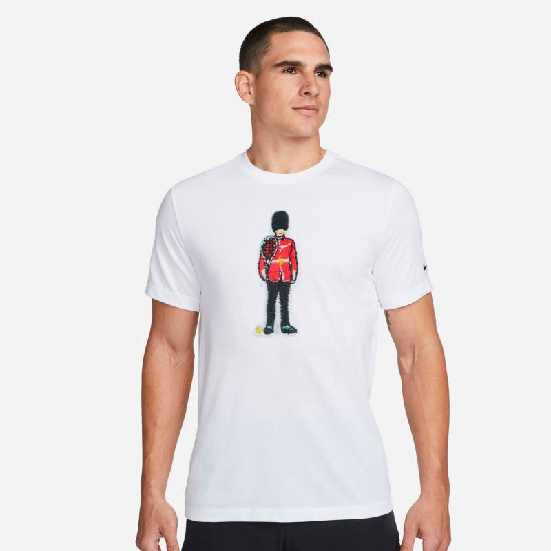 Nike Court Hyperlocal London Tee (M) (White) Nike