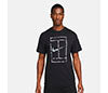 Nike Court Garden Party Tee (M) (Black)
