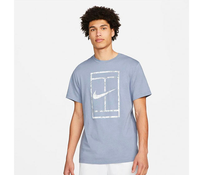 Nike Court Garden Party Tee (M) (Ashen Slate)