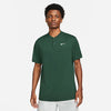 Nike Court Dri-Fit Blade Solid Polo (M) (Dark Green)