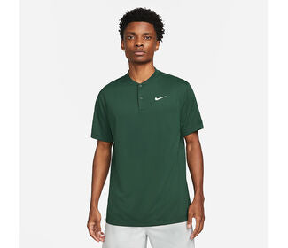 Nike Court Dri-Fit Blade Solid Polo (M) (Dark Green)