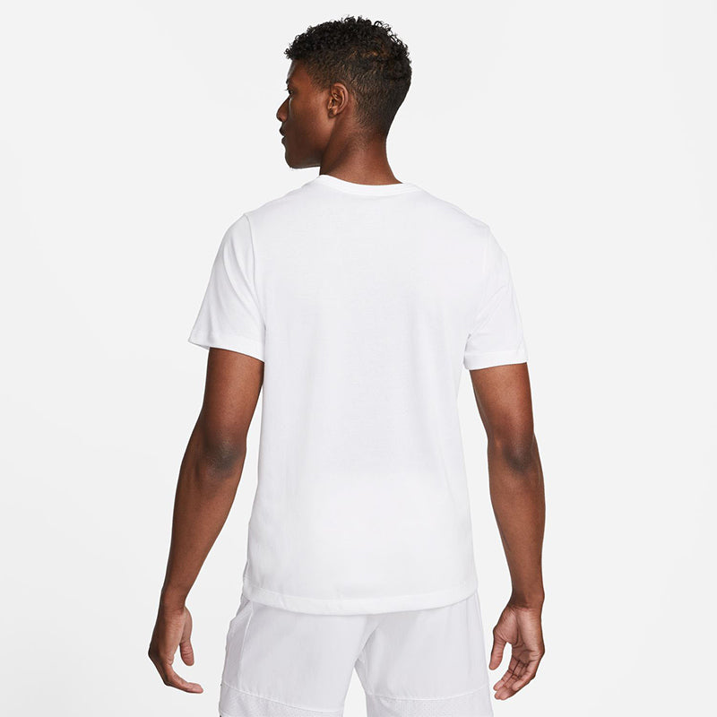 Nike Court Dri-Fit Rafa Tee (M) (White) Nike
