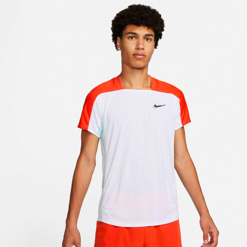 Nike Court Advantage Slam Ny Top (M) (White/Orange) Nike