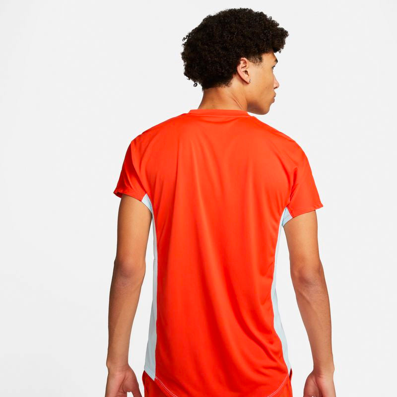 Nike Court Advantage Slam Ny Top (M) (White/Orange) Nike