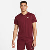 Nike Court Drifit Victory Top (M) (Dark Beetroot)
