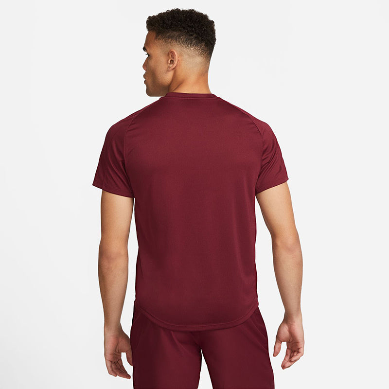 Nike Court Drifit Victory Top (M) (Dark Beetroot)