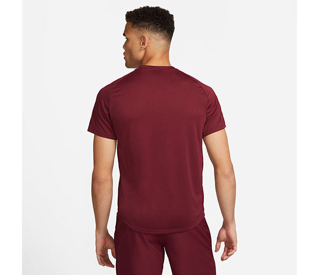 Nike Court Drifit Victory Top (M) (Dark Beetroot)