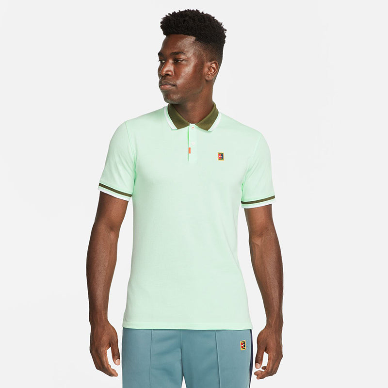 The Nike Heritage Polo Slim 2.0 (M) (Mint Green) Nike