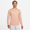 Nike Breathe Advantage Half-Zip Top (M) (Peach)