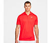 Nike Court Dri-Fit Pique Polo (M) (Red)