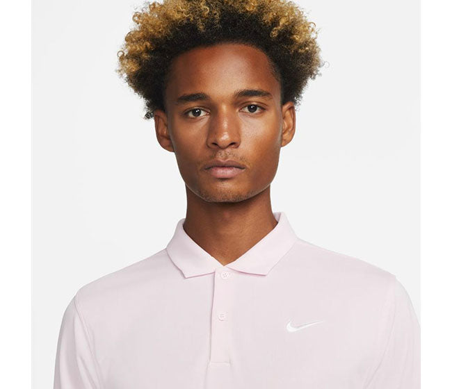 Nike Court Dri-Fit Solid Polo (M) (Pink)