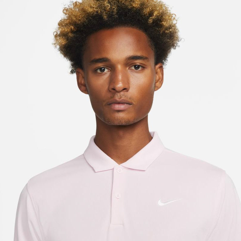 Nike Court Dri-Fit Solid Polo (M) (Pink) Nike