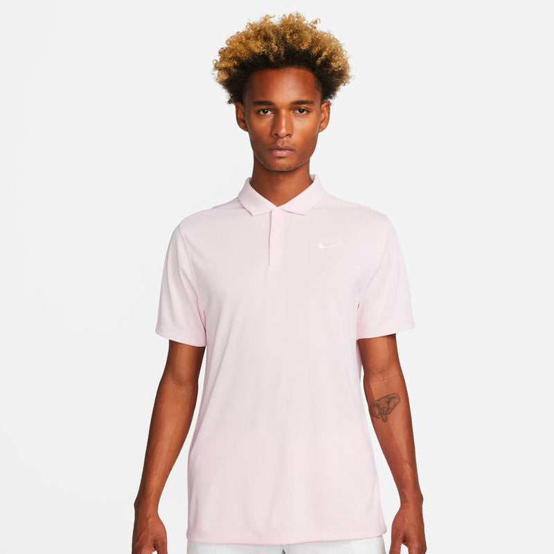Nike Court Dri-Fit Solid Polo (M) (Pink) Nike