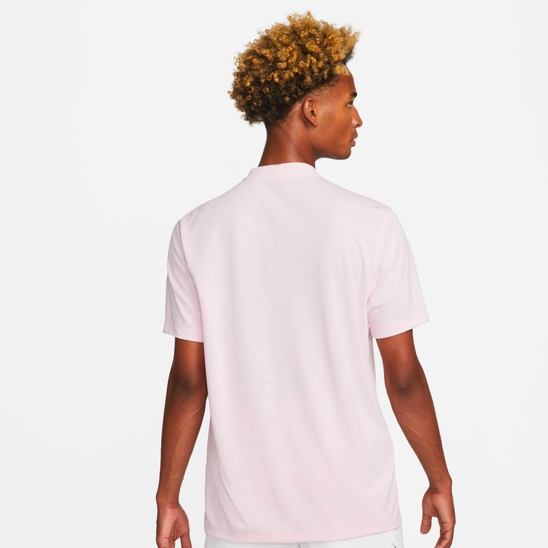 Nike Court Dri-Fit Blade Solid Polo (M) (Pink)