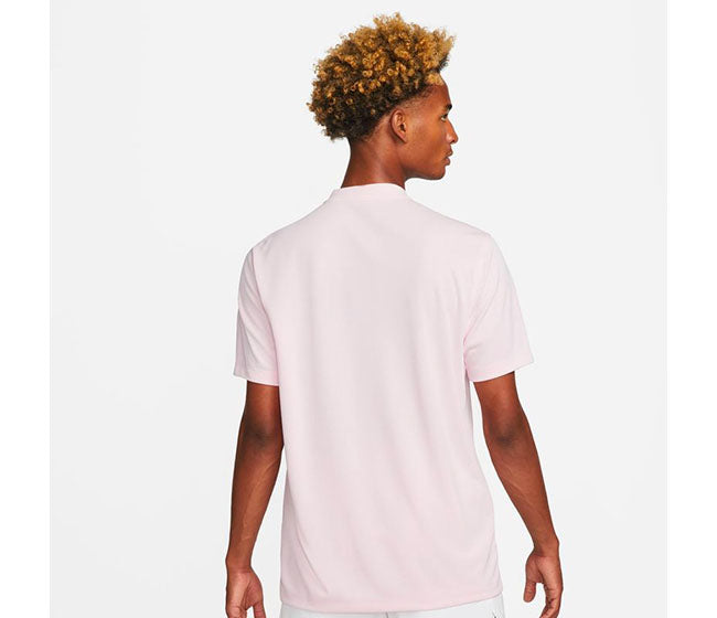 Nike Court Dri-Fit Blade Solid Polo (M) (Pink)