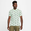 The Nike Printed Polo Slim (M) (Mint Green) Nike