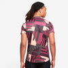 Nike Court Advantage Printed Top (M) (Maroon) Nike