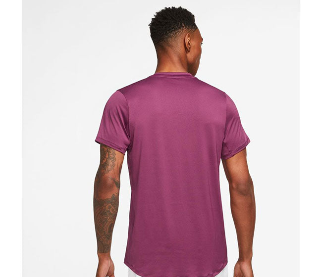 Nike Court Breathe Advantage Top (M) (Rosewood)