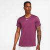 Nike Court Breathe Advantage Top (M) (Rosewood)