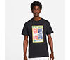 Nike Court Dri-Fit Heritage Tee (M) (Black)