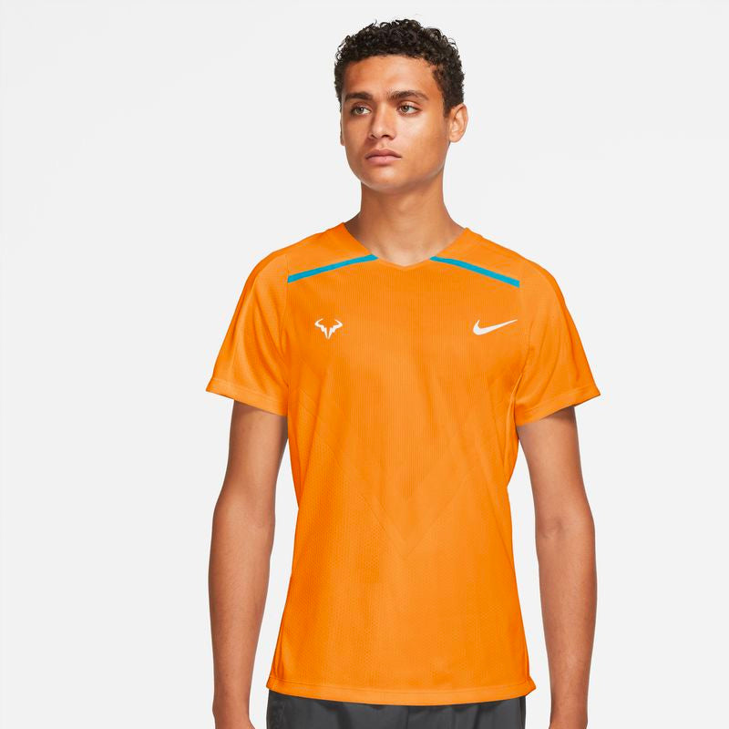 Nike Court Advantage Rafa Top (M) (Vivid Orange)